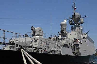 Более 30 боевых кораблей Каспийской флотилии вышли в море на учениях «Кавказ-2020»