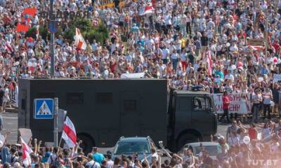 В Белоруссии во время воскресных акций протеста задержали 442 человека