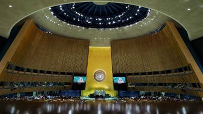Видеообращение Путина направили в Генассамблею ООН в Нью-Йорк