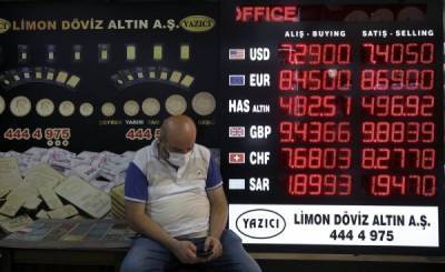 Лире всё хуже и хуже: интервенции Центробанка Турции оказались тщетными