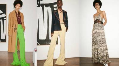 Брюки клеш, оверсайз-тренчи и платья-комбинации: гардероб юной Джейн Биркин в новой коллекции Victoria Beckham