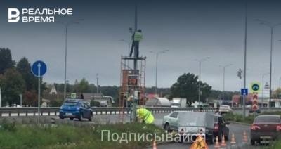 В Татарстане на трассах начали установку новых дорожных камер