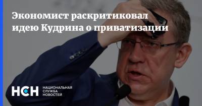 Экономист раскритиковал идею Кудрина о приватизации
