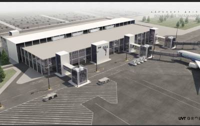 Обнародованы планы новых терминалов аэропорта в Днепре, которые строит Ярославский