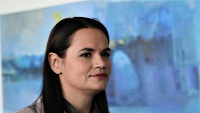 Тихановская предложила Европарламенту список лиц для санкций