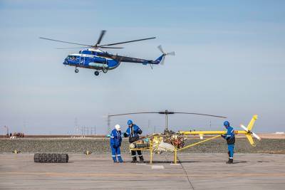 «Газпром нефть» испытала в Арктике тяжелый беспилотный вертолет