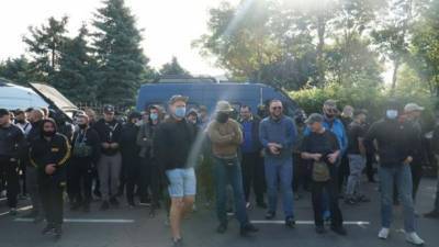 Полиция задержала 50 представителей "молодежки" ОПЗЖ во время съезда в Одессе