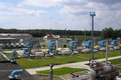В Украине начали реконструкцию одного из крупнейших хранилищ газа