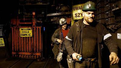 Польские шахтеры начали протесты под землей
