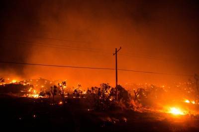 Из-за масштабных пожаров в Калифорнии началась эвакуация