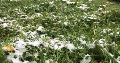 В Челябинской области выпал первый снег