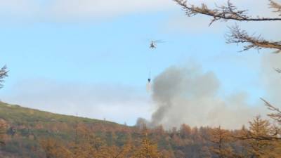 Магаданская область охвачена огнем лесных пожаров