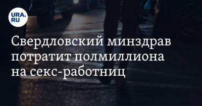 Свердловский минздрав потратит полмиллиона на секс-работниц