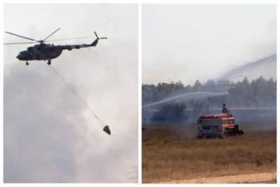 Военные учения вблизи Одессы обернулись ЧП, задействована авиация: кадры происходящего