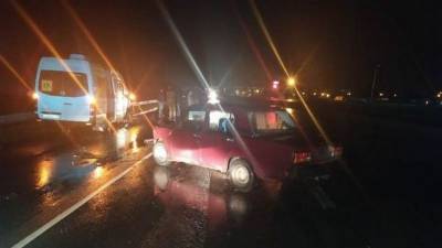 В Башкирии произошла авария с пассажирским автобусом