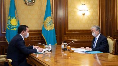 Токаев и Касымбек обсудили показатели социально-экономического развития Карагандинской области