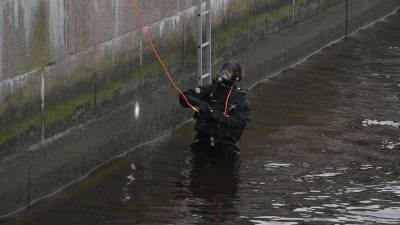 Мешок с человеческими останками нашли в реке в Петербурге