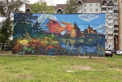Три лучших граффити выбрали в Пскове