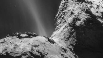 Ученые заметили полярное сияние на комете Чурюмова-Герасименко