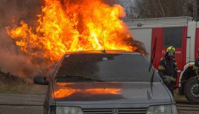 За попытку сжечь в машине годовалую дочь воронежца взяли под стражу