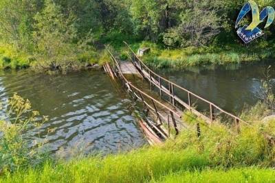 В Мурманске ищут владельца мостового перехода через ручей Варничный