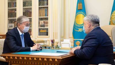 Токаев и Кушербаев обсудили празднование 30-летия независимости Казахстана