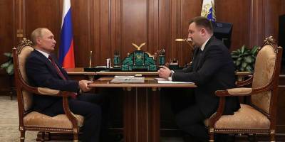 Путин встретился с главой Росмолодежи Бугаевым