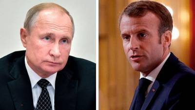 СМИ раскрыли подробности разговора Путина с Макроном по ситуации с Навальным