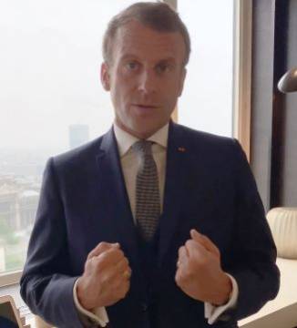 Президент Франции первым затронул ситуацию с Навальным на Генассамблеи ООН