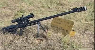 Снайперы применили антиматериальные винтовки на учениях "Кавказ-2020"
