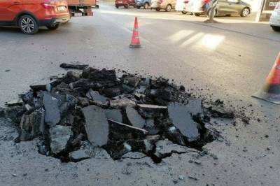 Из-за ремонта дорог в Хабаровске возросло количество пробое