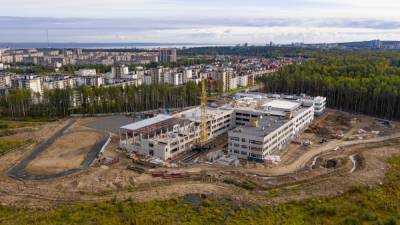 Видео: строительство новой школы в Петрозаводске
