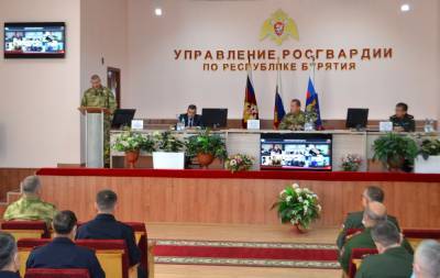 В Улан-Удэ глава Росгвардии и главный военный прокурор России обсудили укрепление правопорядка