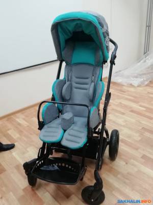 Мать ребенка-инвалида отказалась от коляски, предоставленной сахалинским соцстрахом