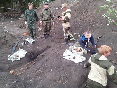 Останки 34 солдат Красной армии поисковики обнаружили в Воронежской области