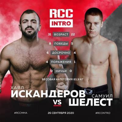 Воркутинский боец дебютирует в Russian Cagefighting Championship