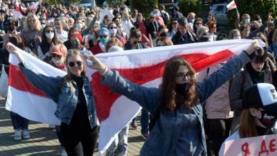 Белорусская оппозиция призвала к бессрочной акции неповиновения