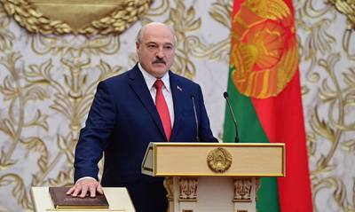 Александр Лукашенко вступил в должность президента в ходе тайной инаугурации