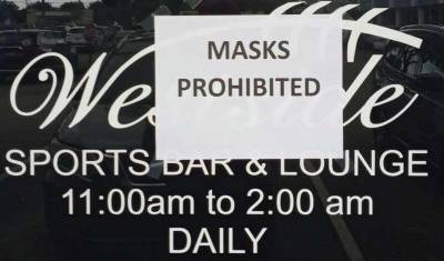 Бунт ресторатора: запрет на маски увеличил популярность заведения