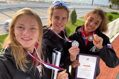 Липчанка завоевала «серебро» чемпионата России по парусному спорту