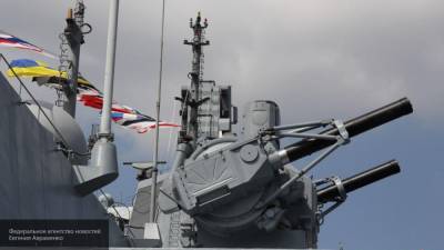 ВС Дании сообщили о столкновении российского фрегата с грузовым судном