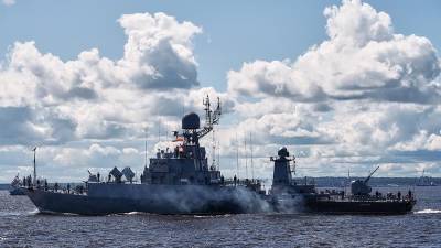 ВМФ подтвердил инцидент с российским кораблем в Балтийском море