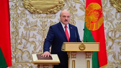 Во время инаугурации Лукашенко призвал ценить независимость Белоруссии