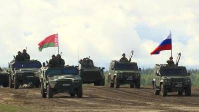 В Белоруссии отрабатываются военные действия для обеспечения безопасности Союзного государства в ходе учений
