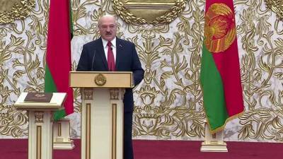 В Минске в присутствии нескольких сотен гостей состоялась инаугурация Александра Лукашенко