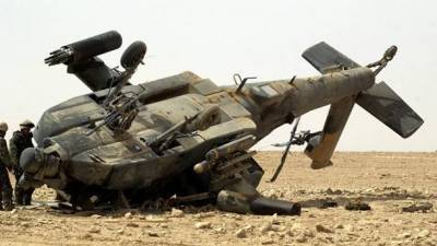 В Ливии разбился вертолет с вагнеровцами