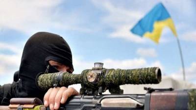 Каратели открыли снайперский огонь на Донбассе