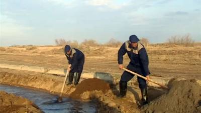 Туркменские чиновники учатся инновационным технологиям для рационального водопользования