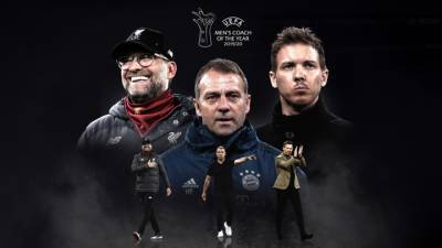 УЕФА назвал имена претендентов на награду лучшему тренеру сезона