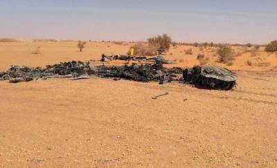 Турецкие СМИ сообщают о крушении вертолета с «российскими наёмниками» в Ливии